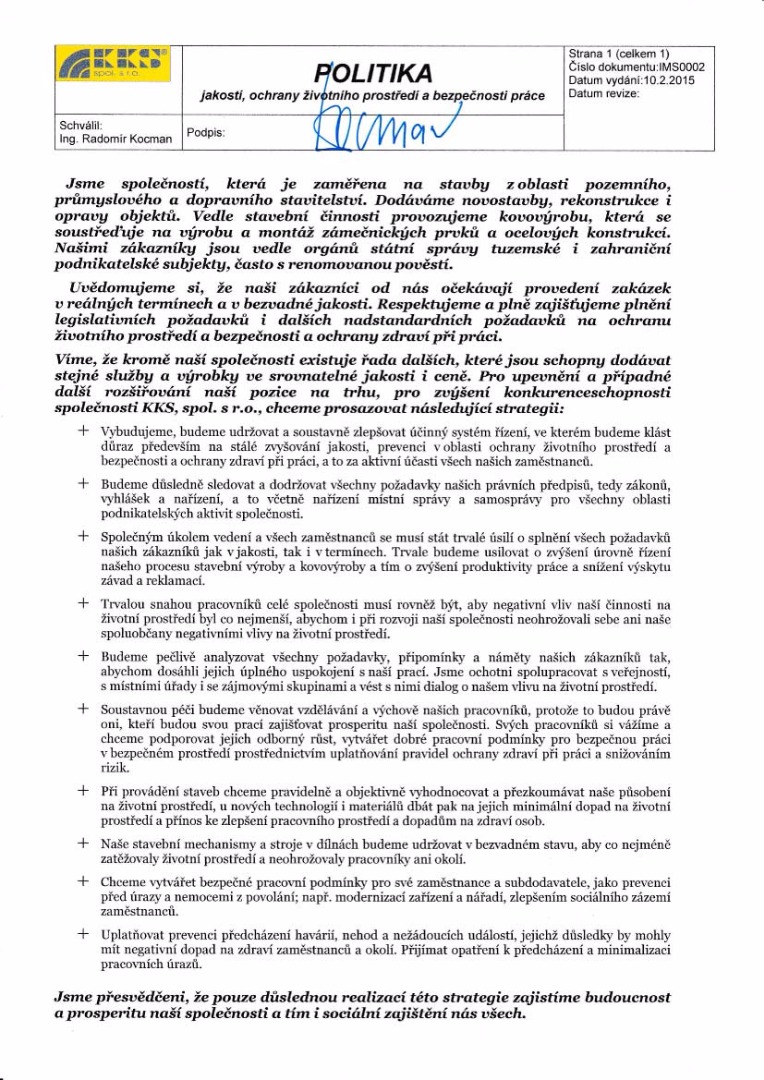 Politika integrovaného systému